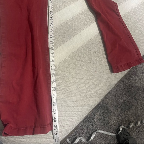 Cosmic Blue Love Size 32 Red Jeans - Picture 4 of 4